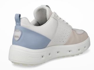 Ecco Street 720 dam golfskor, gravel/white/dusty blue
