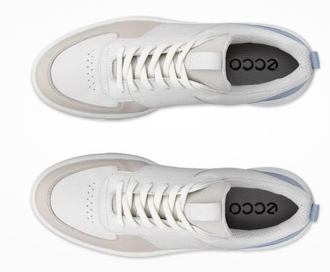 Ecco Street 720 dam golfskor, gravel/white/dusty blue