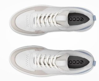Ecco Street 720 dam golfskor, gravel/white/dusty blue