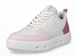Ecco Street 720 dam golfskor, white/blush/blossom rose