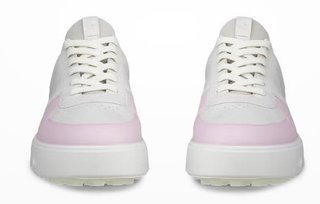 Ecco Street 720 dam golfskor, white/blush/blossom rose