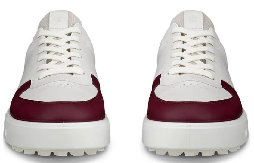 Ecco Street 720 dam golfskor, dark ruby/white/marine