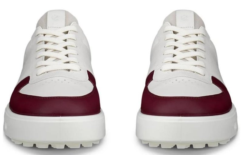 Ecco Street 720 dam golfskor, dark ruby/white/marine
