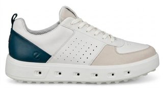 Ecco Street 720 herr golfskor, gravel/white/baygreen