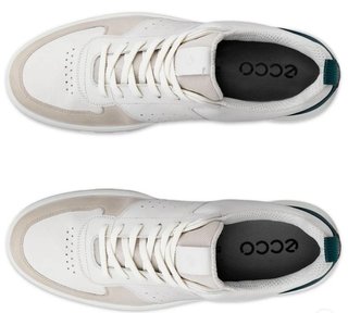 Ecco Street 720 herr golfskor, gravel/white/baygreen