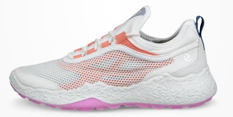 Ecco Biom H5 dam golfskor, white/burnt coral