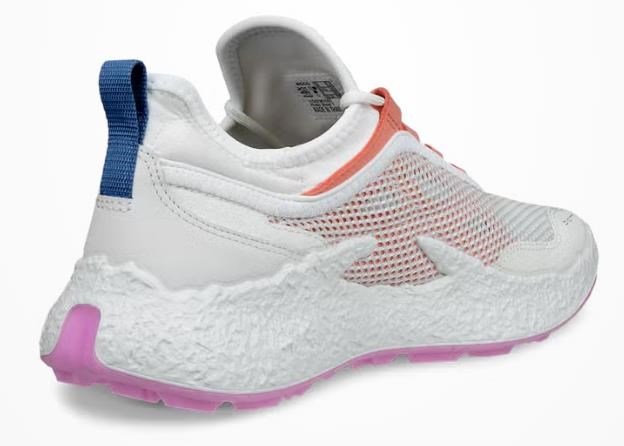 Ecco Biom H5 dam golfskor, white/burnt coral