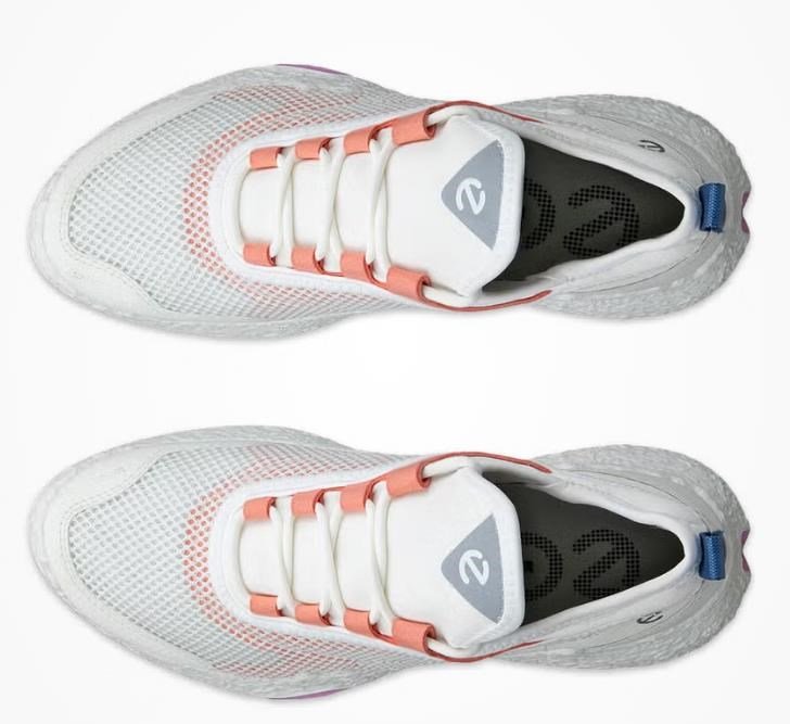Ecco Biom H5 dam golfskor, white/burnt coral