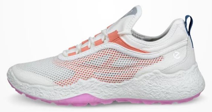 Ecco Biom H5 dam golfskor, white/burnt coral