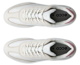 Ecco Street Vibe dam golfskor, limestone/white/blush