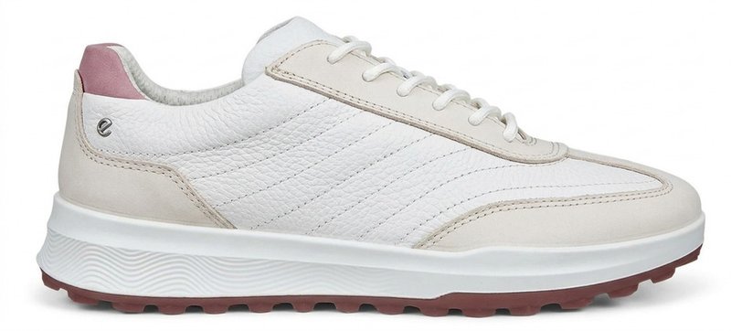 Ecco Street Vibe dam golfskor, limestone/white/blush