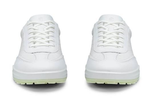Ecco Street Vibe dam golfskor, shadow white/lime cream