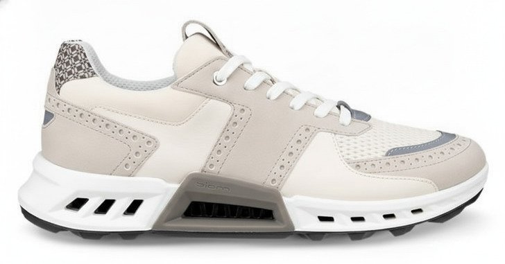 Ecco Biom C4 herr golfskor, pure cashmere/limestone/dark clay
