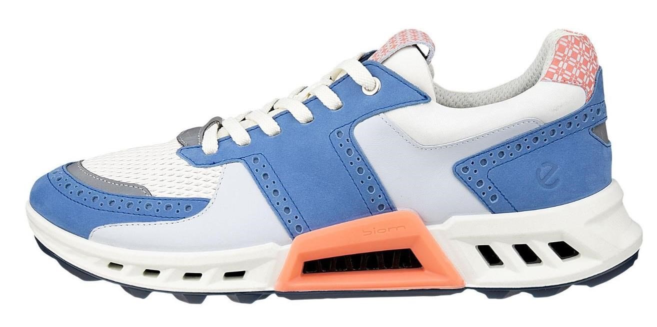 Ecco Biom C4 herr golfskor, federal blue/white/burnt coral