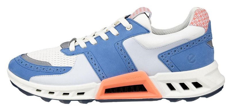 Ecco Biom C4 herr golfskor, federal blue/white/burnt coral