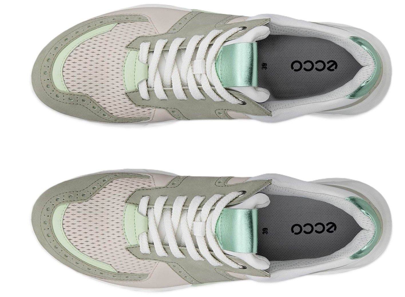 Ecco Biom C4 dam golfskor, tea/limestone/matcha metallic