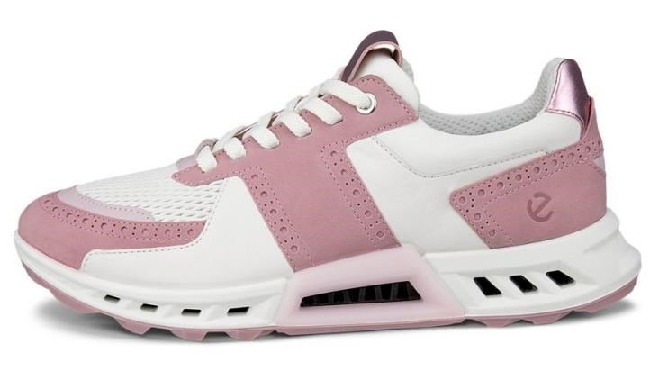 Ecco Biom C4 dam golfskor, blush/vit/old rose metallic