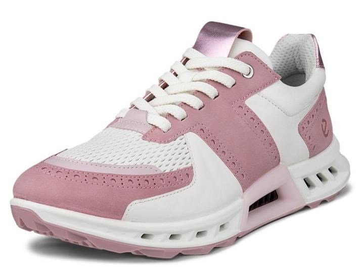 Ecco Biom C4 dam golfskor, blush/vit/old rose metallic
