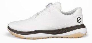 Ecco LT1 BOA herr golfskor, white/tarmac
