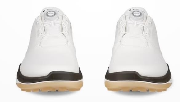 Ecco LT1 BOA herr golfskor, white/tarmac