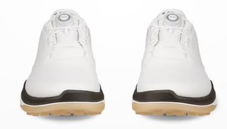 Ecco LT1 BOA herr golfskor, white/tarmac