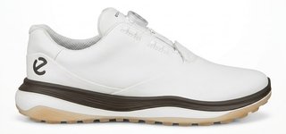 Ecco LT1 BOA herr golfskor, white/tarmac