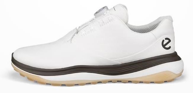 Ecco LT1 BOA herr golfskor, white/tarmac
