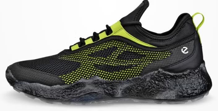 Ecco Biom H5 herr golfskor, black/lime punch