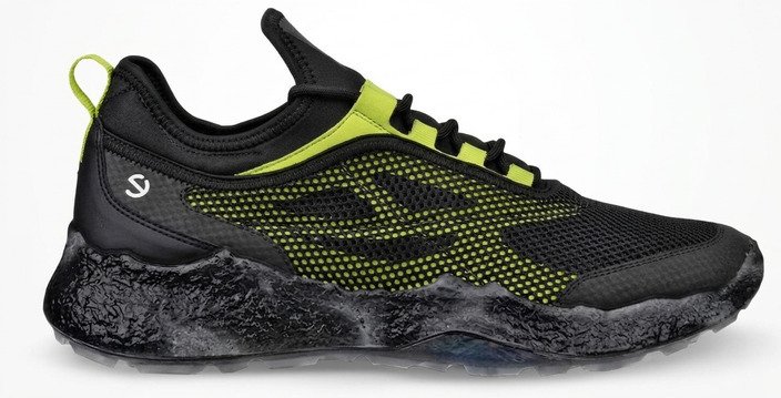 Ecco Biom H5 herr golfskor, black/lime punch