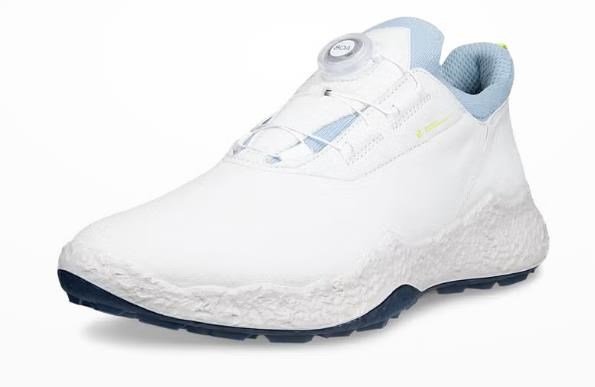 Ecco Biom H5 BOA herr golfskor, white/dusty blue