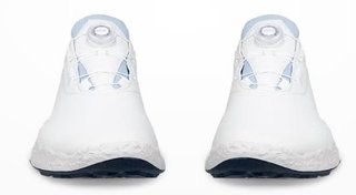 Ecco Biom H5 BOA herr golfskor, white/dusty blue