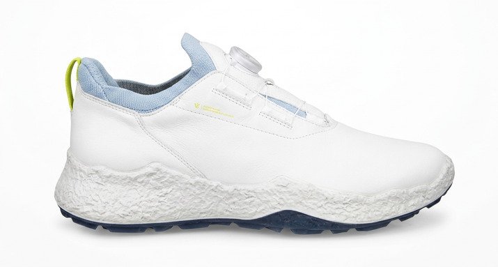 Ecco Biom H5 BOA herr golfskor, white/dusty blue