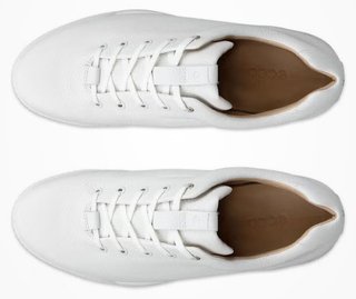 Ecco Golf Street Retro herr golfskor, vit