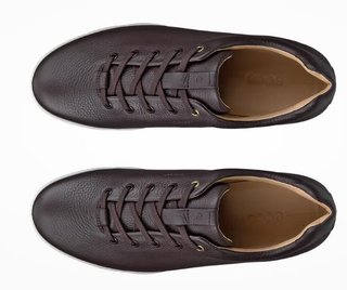 Ecco Golf Street Retro herr golfskor, brun