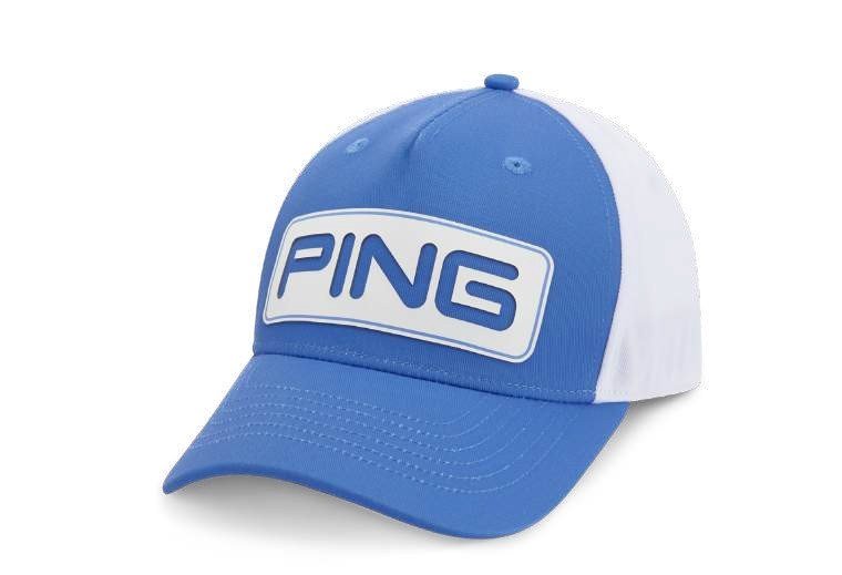PING Tour Classic herr golfkeps, fresh water/white