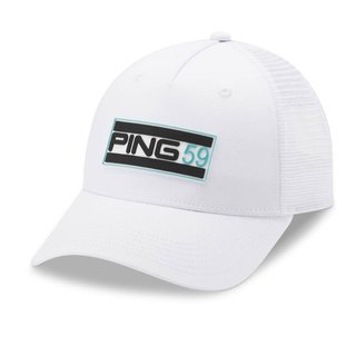 PING Trucker Cap herr keps, vit