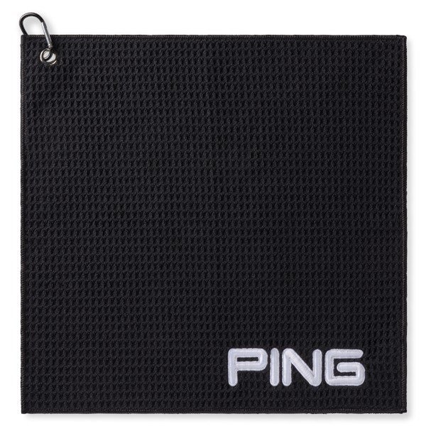PING Ping Clip golfhandduk, svart