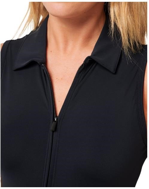 Travis Mathew Moveknit Sleeveless damklänning, svart