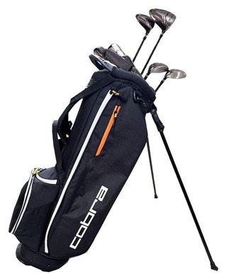 Cobra Fly-XL herr golfset, grafit, +1" + stand bag, black gold