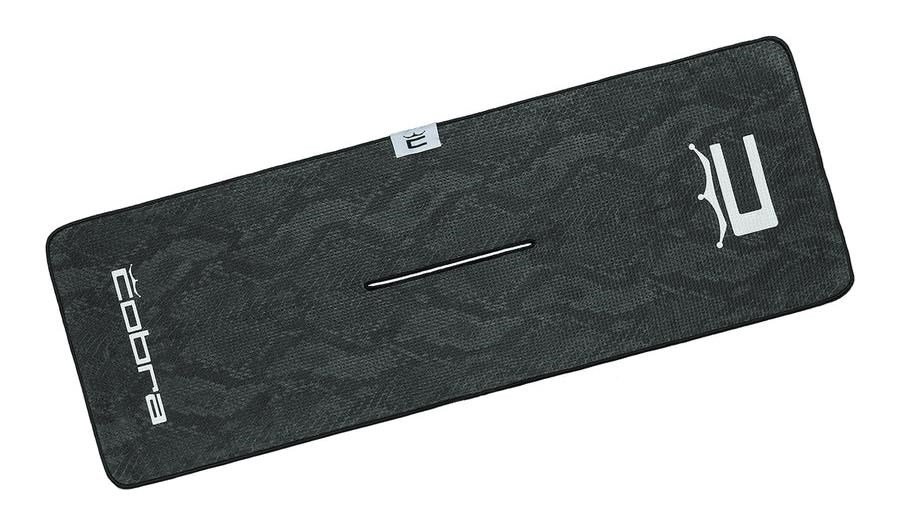 Cobra Snakeskin golfhandduk, svart snakeskin