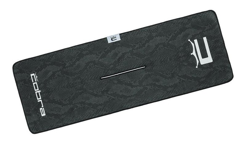 Cobra Snakeskin golfhandduk, svart snakeskin