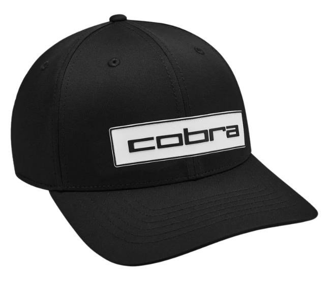 Cobra Tour Tech herr keps, svart/vit