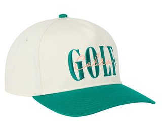 Cobra Pines unisex keps, alpine snow/wild green