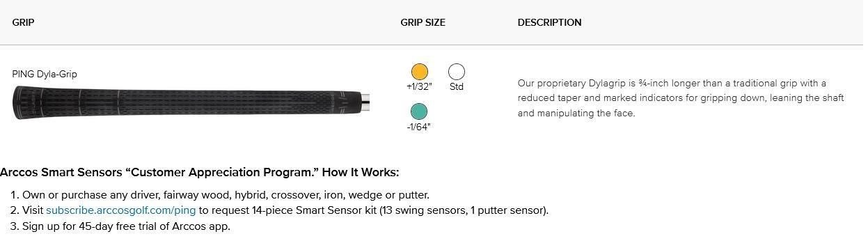 PING s259 Chrome wedge, stål
