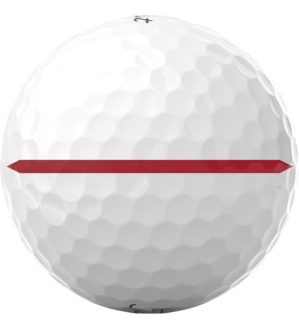 Titleist Pro V1 golfbollar 2025 (12 bollar), Performance Alignment RED