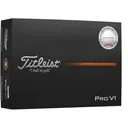 Titleist Pro V1 golfbollar 2025 (12 bollar), Performance Alignment Pink