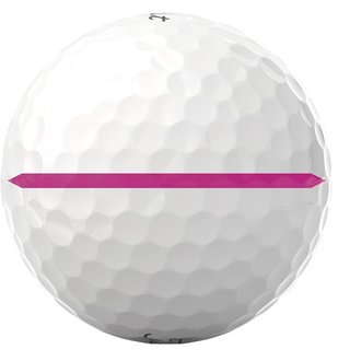 Titleist Pro V1 golfbollar 2025 (12 bollar), Performance Alignment Pink