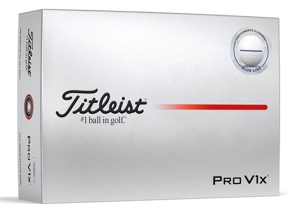 Titleist Pro V1x 2025 golfbollar, Performance Alignment Blue