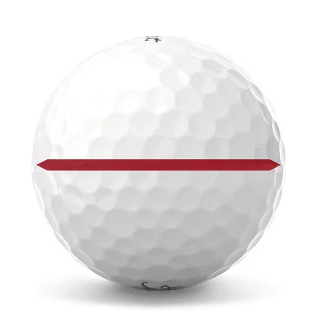 Titleist Pro V1x 2025 golfbollar, röda