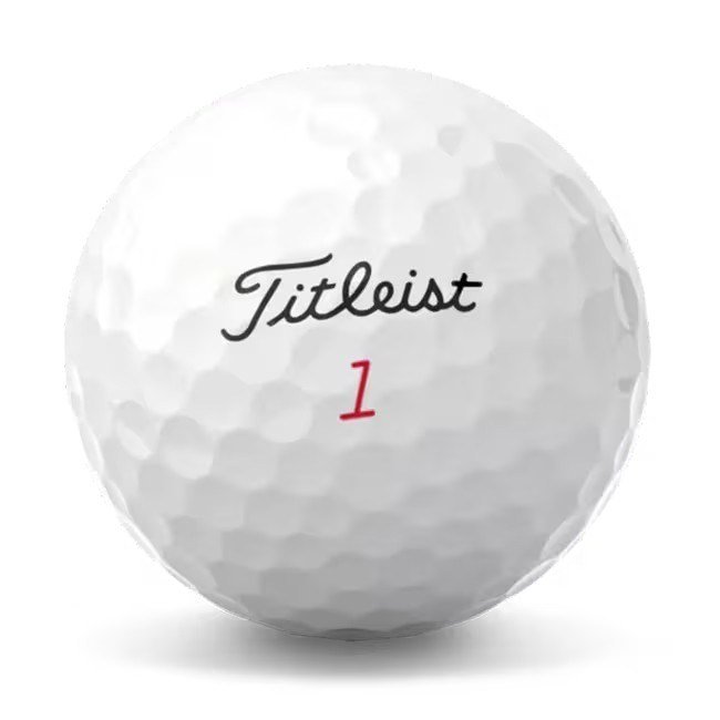 Titleist Pro V1x 2025 golfbollar, röda